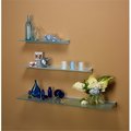 Amore Designs Amore Designs GCE836OP Glace Opaque Glass Shelf; 8 x 36 in. GCE836OP